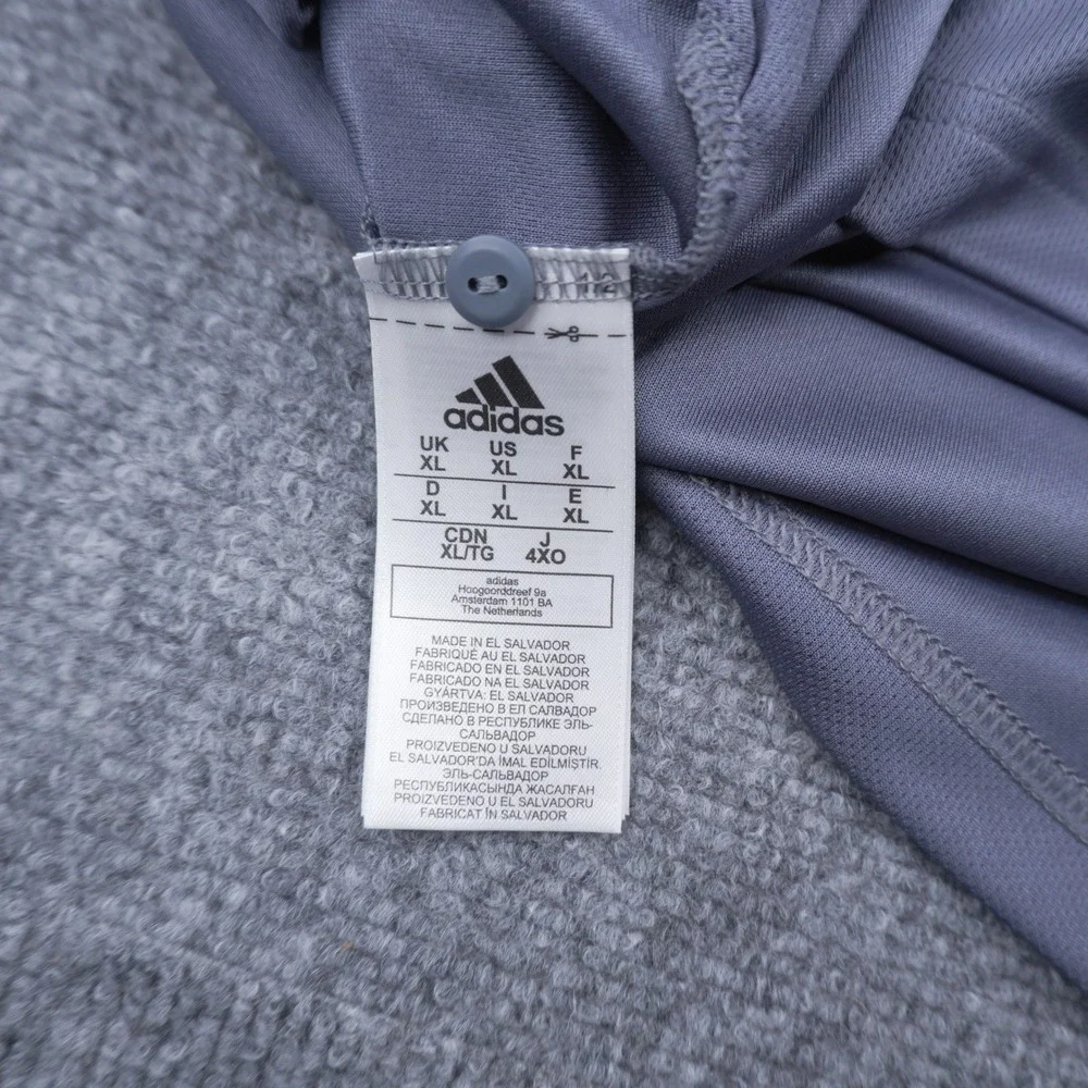 Adidas Polo Shirt Mens XL Grey Danbury Madhatters Hockey Aeroready Performance